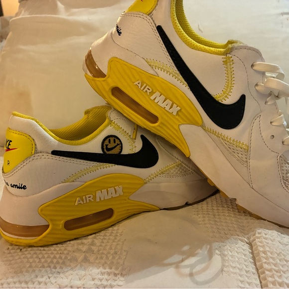 Nike Shoes - Nike Air Max Excee Go the extra smile White and Yellow with Black Accents 7